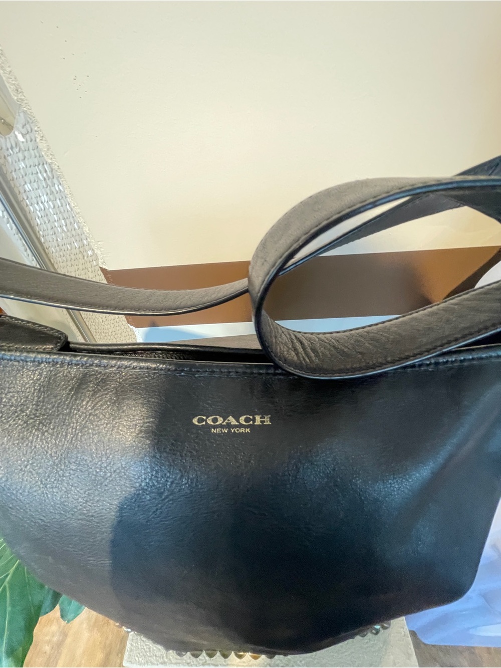 Coach Black Legacy Studded Duffle Bag - Picture 4 of 10